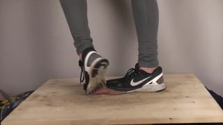 Missy Nike Cock Crush and Shoejob